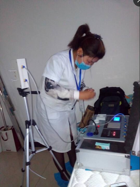 6月3日美的翰城張女士檢測現(xiàn)場