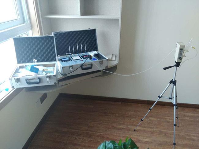 8月3日沛縣某小區(qū)檢測現(xiàn)場