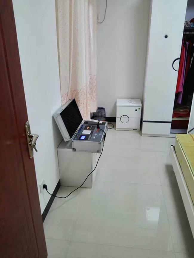 8月11日蘇商御景灣檢測現(xiàn)場嚴小姐新居檢測現(xiàn)場