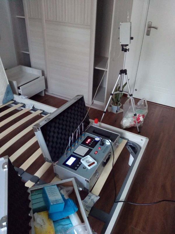 10月1日美的翰城謝先生檢測(cè)現(xiàn)場(chǎng)