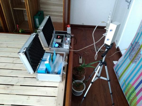 10月4日提香灣檢測(cè)現(xiàn)場(chǎng)