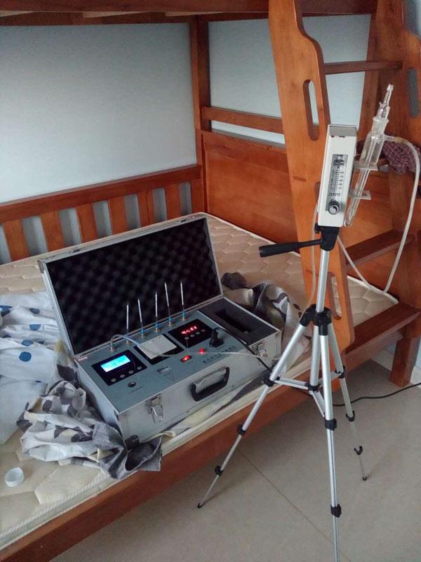 10月4日紫金東郡檢測(cè)現(xiàn)場(chǎng)