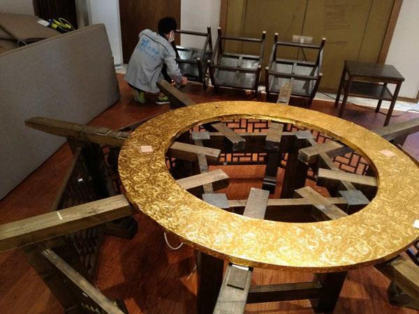 10月6日某大型酒店施工治理現(xiàn)場(chǎng)