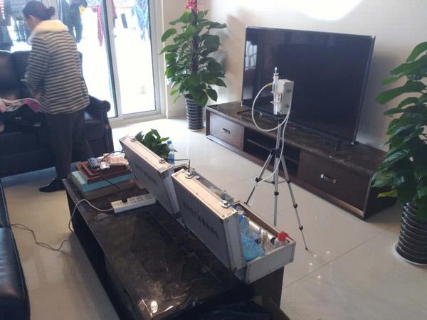 10月17日碧桂園袁女士檢測(cè)現(xiàn)場(chǎng)