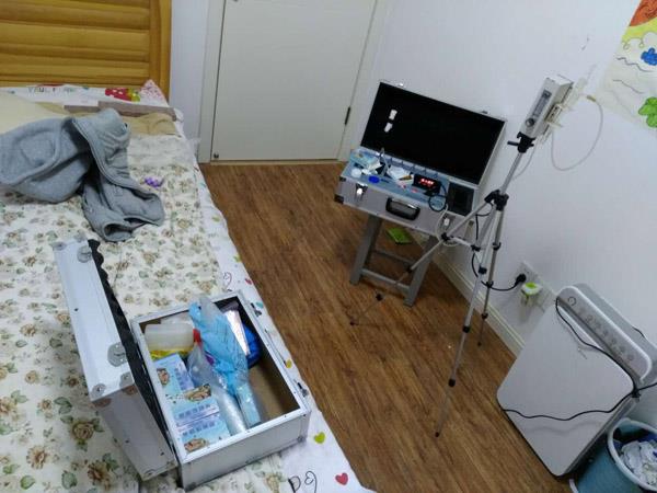 10月30號(hào)美的翰城李女士檢測(cè)現(xiàn)場(chǎng)