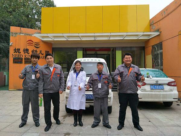 11月20日妮德幼兒園施工治理現(xiàn)場(chǎng)