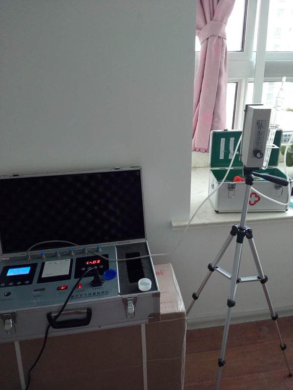 11月20日提香灣劉女士檢測(cè)現(xiàn)場(chǎng)