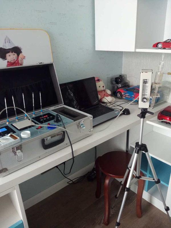 2017.1.6賈先生愛居室內有害氣體檢測中