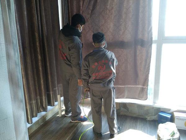 2017年1月20日—1月21日天山綠洲張先生愛(ài)居施工治理中