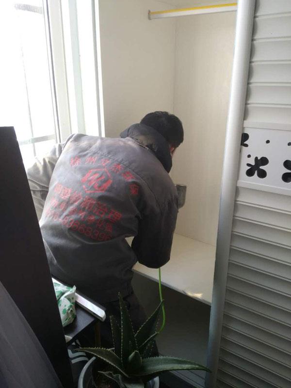 2017年1月22日—1月23日棕櫚灣劉先生愛(ài)居施工治理中