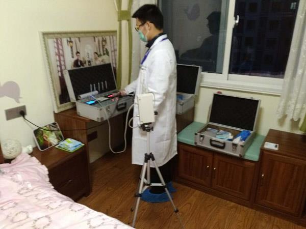 2017.2.10香榭蘭庭蓋先生愛居檢測現(xiàn)場