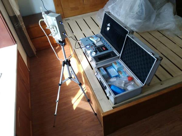 2017.2.12港鑫城趙女士新居檢測現(xiàn)場