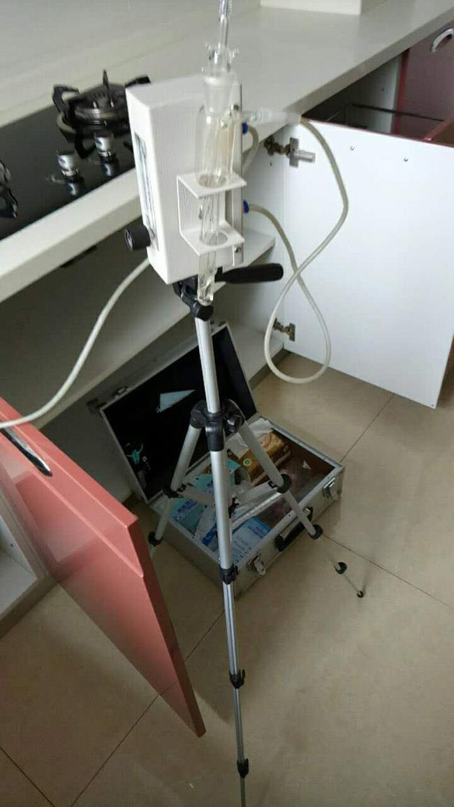 2017年4月8日國基城邦孫女士二個(gè)點(diǎn)全套檢測(cè)現(xiàn)場(chǎng)