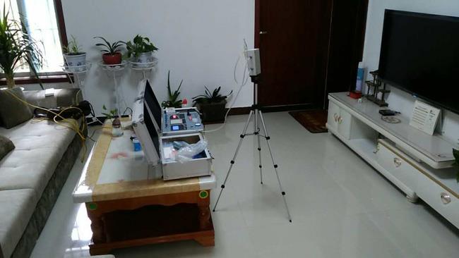 2017年7月1日蟠桃花園九期檢測現(xiàn)場