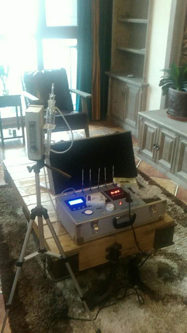 2017年8月12日美的城二期檢測(cè)現(xiàn)場(chǎng)