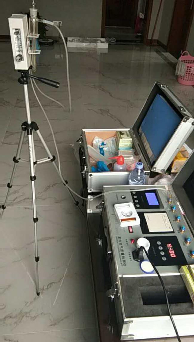 2017年8月12日潤金城二期檢測現(xiàn)場