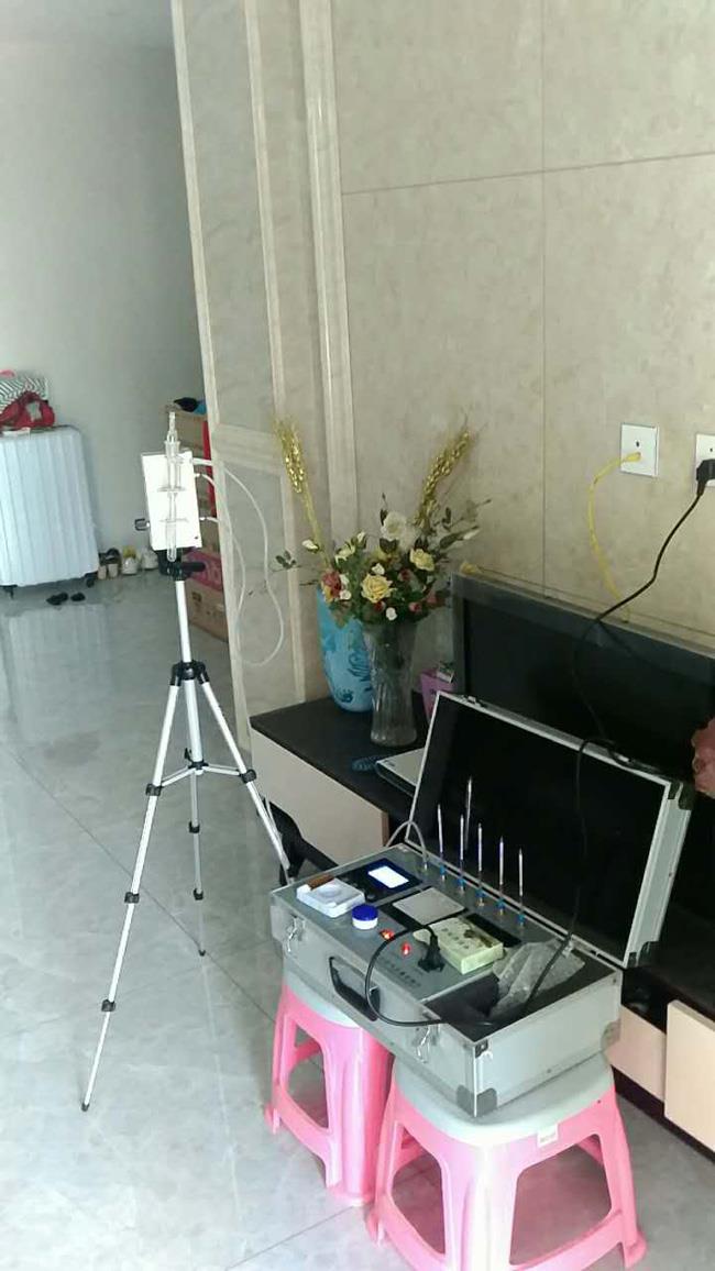 2017年8月14日綠地翠庭檢測現(xiàn)場