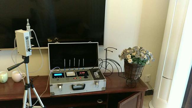 2017年8月19日恒邦花半里檢測現(xiàn)場