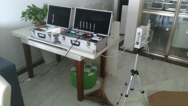 2017年8月20日和平上東檢測現(xiàn)場