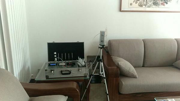 2017年12月3日葉語(yǔ)田園采樣檢測(cè)現(xiàn)場(chǎng)