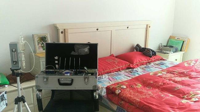 2017年12月5日美的翰城采樣檢測(cè)現(xiàn)場(chǎng)