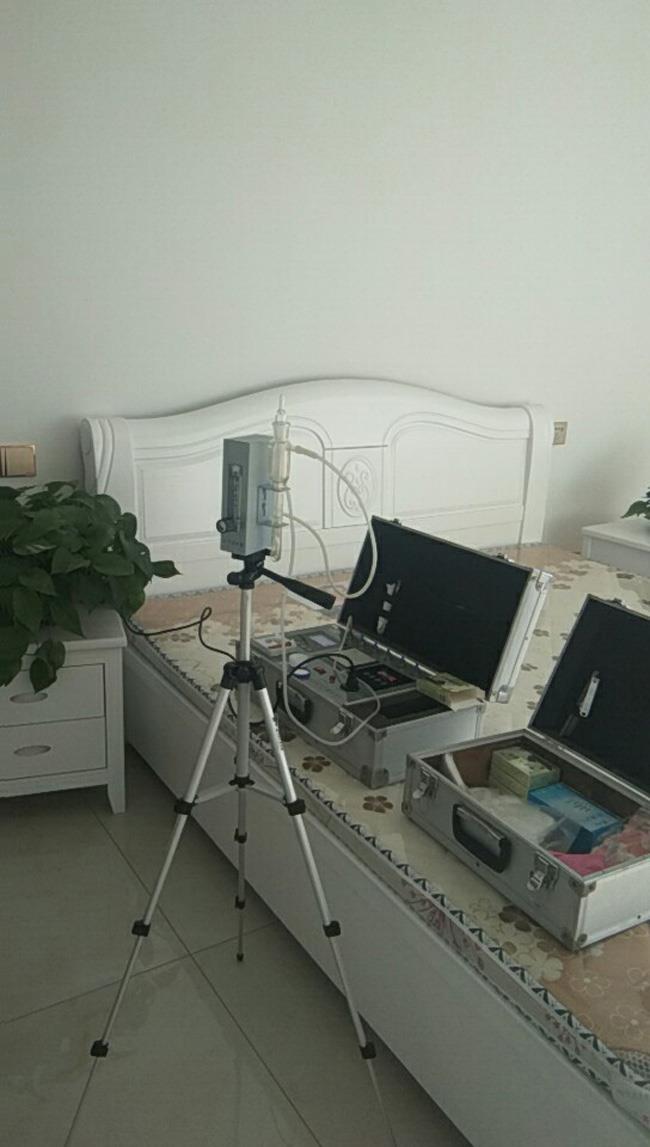 2017年12月8日龍湖灣采樣檢測(cè)現(xiàn)場(chǎng)