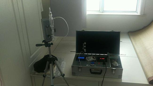 綠地書香苑采樣檢測現(xiàn)場